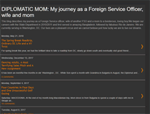 Tablet Screenshot of diplomaticmom.blogspot.com