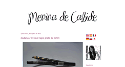 Desktop Screenshot of meninadecabide.blogspot.com
