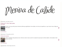 Tablet Screenshot of meninadecabide.blogspot.com