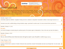 Tablet Screenshot of noteseditor.blogspot.com