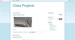 Desktop Screenshot of class-mini-projects.blogspot.com