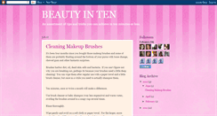 Desktop Screenshot of beautyinten.blogspot.com