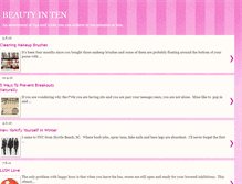 Tablet Screenshot of beautyinten.blogspot.com