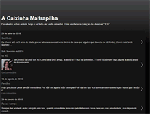 Tablet Screenshot of maltrapilha.blogspot.com