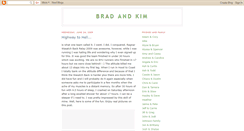 Desktop Screenshot of bradandkim.blogspot.com