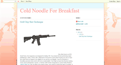 Desktop Screenshot of coldnoodlesforbreakfast.blogspot.com