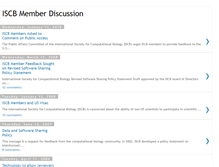 Tablet Screenshot of iscb-discussion.blogspot.com