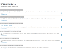 Tablet Screenshot of encontra-mehoje.blogspot.com