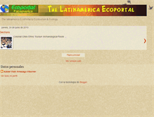 Tablet Screenshot of ecoportalatinoamerica.blogspot.com