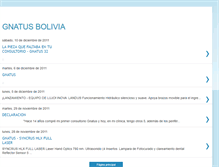 Tablet Screenshot of gnatusbolivia.blogspot.com