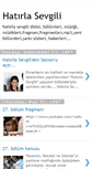Mobile Screenshot of hatirlasevgilidizi.blogspot.com