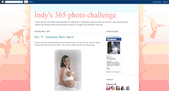 Desktop Screenshot of indys365photochallenge.blogspot.com