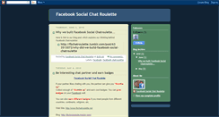 Desktop Screenshot of fbchatroulette.blogspot.com