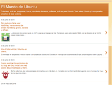 Tablet Screenshot of elmundodeubuntu.blogspot.com