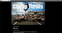 Desktop Screenshot of cheapthrillsbmx.blogspot.com