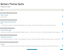 Tablet Screenshot of barbarathomasquilts.blogspot.com