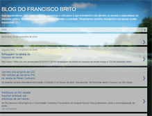 Tablet Screenshot of franciscoclbrito.blogspot.com