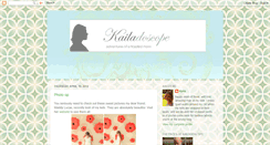 Desktop Screenshot of kailadoscope.blogspot.com