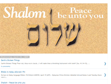Tablet Screenshot of peacebeuntoyou.blogspot.com