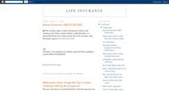 Desktop Screenshot of lifeinsurancerpolicy.blogspot.com