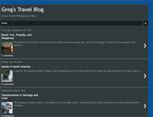 Tablet Screenshot of gregburnstravelblog.blogspot.com