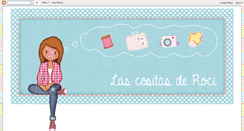 Desktop Screenshot of cositasderoci.blogspot.com