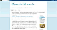 Desktop Screenshot of maraudermoments.blogspot.com