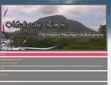 Tablet Screenshot of madjapahitempire.blogspot.com