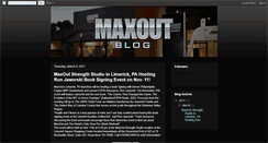 Desktop Screenshot of maxoutfranchise.blogspot.com