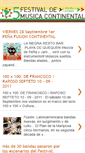 Mobile Screenshot of festivalcontinental.blogspot.com