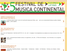 Tablet Screenshot of festivalcontinental.blogspot.com