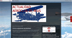 Desktop Screenshot of aeroclub-actualidadaeroclubdereus.blogspot.com