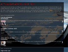 Tablet Screenshot of aeroclub-actualidadaeroclubdereus.blogspot.com
