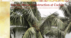 Desktop Screenshot of kerala-houseconstruction-elamakkara.blogspot.com