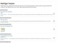 Tablet Screenshot of kepuncakmahligaidoa.blogspot.com