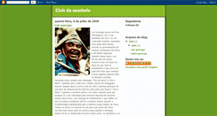 Desktop Screenshot of clubdasaudade.blogspot.com