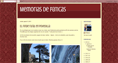 Desktop Screenshot of paticas.blogspot.com