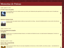 Tablet Screenshot of paticas.blogspot.com