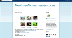 Desktop Screenshot of newfreescreensavers.blogspot.com