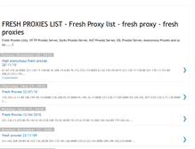 Tablet Screenshot of fresh-proxies-list.blogspot.com