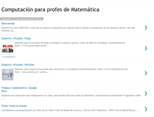 Tablet Screenshot of matematicasoft.blogspot.com