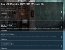 Tablet Screenshot of medicinausc20092015.blogspot.com