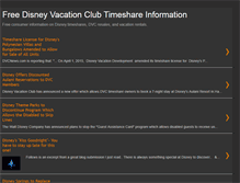 Tablet Screenshot of disneytimeshares.blogspot.com