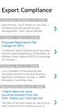 Mobile Screenshot of exportcompliance.blogspot.com