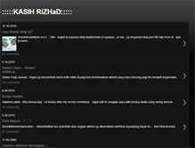 Tablet Screenshot of kasihrizhad.blogspot.com