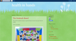 Desktop Screenshot of healthinhandschiropractic.blogspot.com