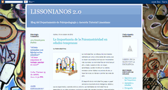 Desktop Screenshot of departamentodepsicopedagogialisson.blogspot.com