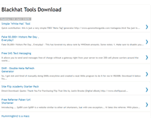 Tablet Screenshot of blackhatworlds.blogspot.com