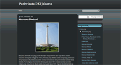 Desktop Screenshot of pariwisatadkijakarta.blogspot.com