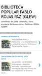 Mobile Screenshot of bibliotecarojaspaz.blogspot.com